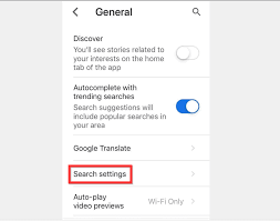 how to turn off safe search on google