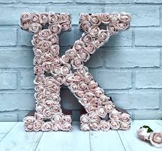 Giant Letters Flower Letters