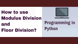 python obtaining both floor division