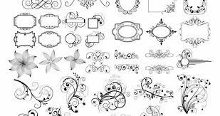 25 best free ornamental vector templates