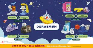 doraemon happy meal toys now available