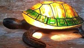 bronze sea turtle table lamp tortoise