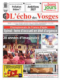 Calaméo - Echo des Vosges 26 mai 2022 Epinal 3821
