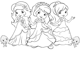 Plum pudding and berrykin coloring page from strawberry shortcake category. Raskraski Strawberry Shortcake Coloring Pages Cartoon Coloring Pages Kitty Coloring