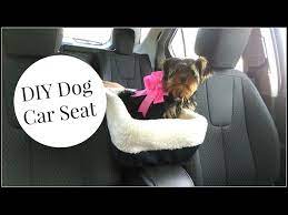 Diy Dog Car Seat Tutorial