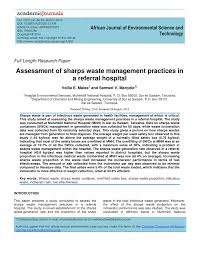 Private box childsetup(box box, layoutinfo transform, int maxboxwidth, int left, int top) {. Pdf Assessment Of Sharps Waste Management Practices In A Referral Hospital