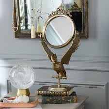 Vanity is masterfully crafted from solid hardwood and mdf (medium densit… sign in to your registry with your pottery barn kids account. Wizarding World Phoenix Vanity Mirror Pottery Barn Teen