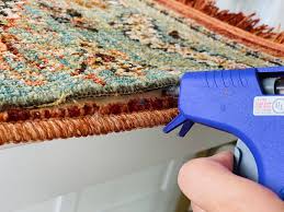 how to trim a rug to fit a small e