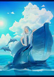 Dolphins by sheer-madness on deviantART | Dolphin art, Beautiful fantasy  art, Boat illustration