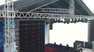 outdoor concert stage lighting model