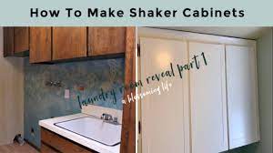 how to make shaker cabinet doors from