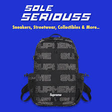 supreme backpack black fw21