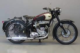 bsa 1956 m21 600cc 1 cyl sv yesterdays