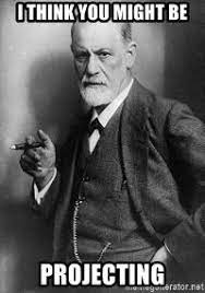 I think you might be projecting - freud - Meme Generator