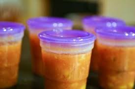super easy summer peach freezer jam