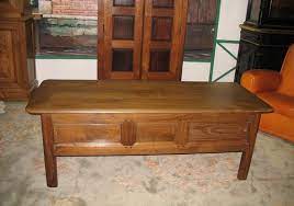 Antique Chestnut Coffee Table For