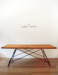 Diy Metal Base Coffee Table Almost