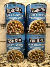 4 cans progresso traditional italian