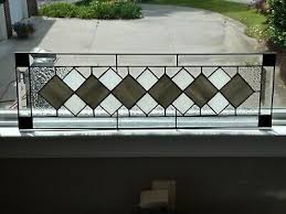 Gray White Stained Glass Amp Beveled