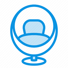 Chair Furniture Round Icon