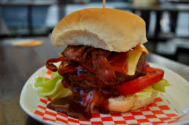 the bbq bacon burger the lion s