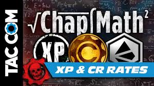 Chapsmath Gears 4 Xp Cr Rates