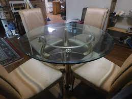 Glass Top Dining Set Furniture By