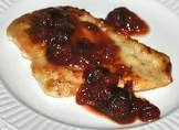 chicken breasts with citrus cherry sauce