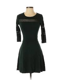 Details About Ce Ce By Cynthia Steffe Women Green Casual Dress Xs