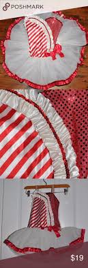 Curtain Call Costumes Candy Cane Stripe Tutu Dress Girls
