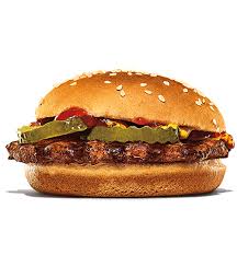 burger king beef burger