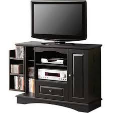 black tv stand 48 in with doors