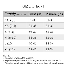 Size Chart Freddy By Livify