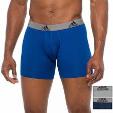 Adidas Climalite Boxer Briefs 3 Pack For Men