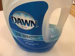 use dawn detergent to unclog a drain