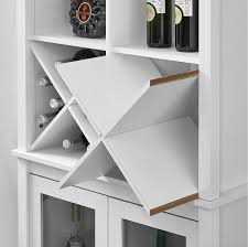 bar storage cabinet gl doors liquor