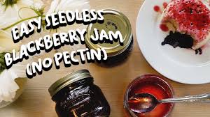 seedless blackberry jam super easy