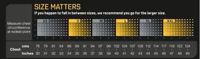 Skins Size Guide