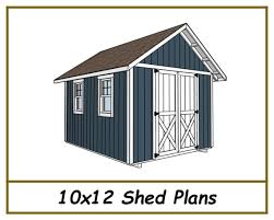 Shed Plans 10x12 Pdf