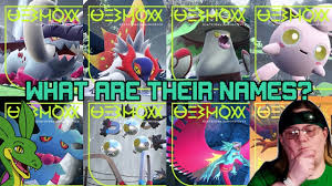 names for the paradox pokemon from the