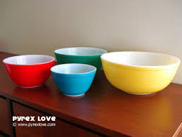 Primary Color Mixing Bowls Pyrex Love