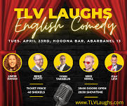 TLV Laughs Standup Comedy April 23rd, 2024