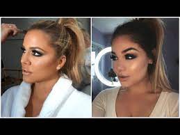khloe kardashian inspired makeup look