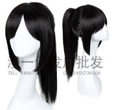 Naturally, many professionals would tell you to wear a short wig. Online Shop Black Cosplay Wig Side Bangs Ponytails Wig Cospaly Synthec Hair Anime Wigs A Wig Cap Black Cosplay Wig Black Wig Ponytail Wig