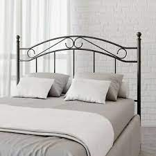 full queen size bed frame metal black