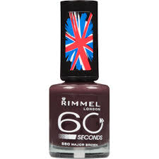 rimmel london 60 seconds nail polish