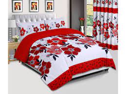 touch of class red manna duvet cover