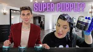 Mondo began posting his wildly popular series hairdresser reacts three years ago, when he was trying to. Trying Brad Mondos New Xmondo Color On Dark Hair Super Purple Review Youtube