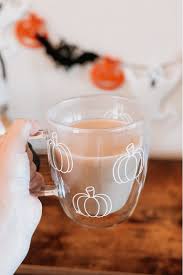 Pumpkin Double Wall Coffee Mug Double