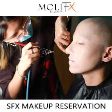 reservation charge sfx makeup service